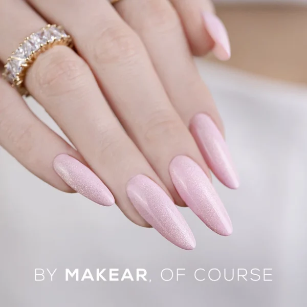 MAKEAR Top No Wipe Cat Eye Gold 8ml - Image 2
