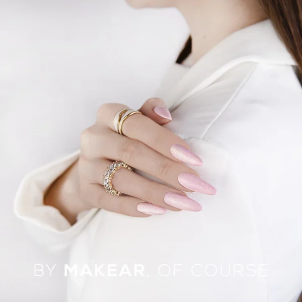MAKEAR Top No Wipe Cat Eye Gold 8ml - Image 4