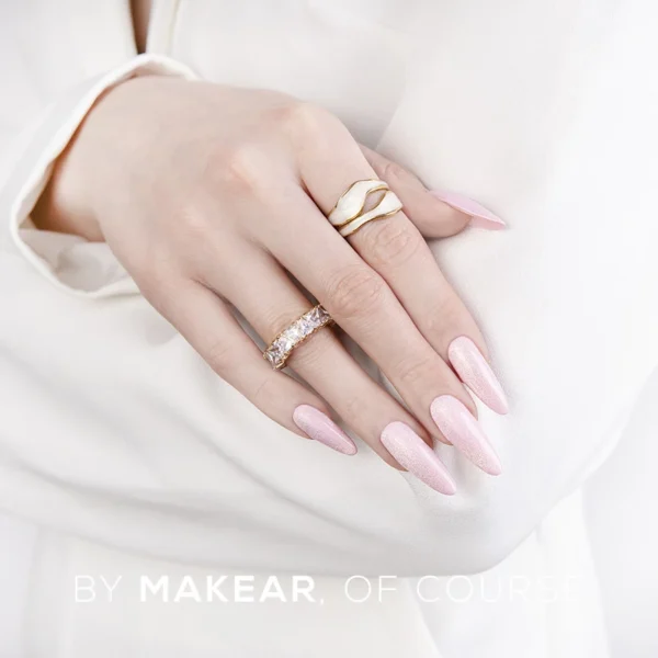 MAKEAR Top No Wipe Cat Eye Gold 8ml - Image 5