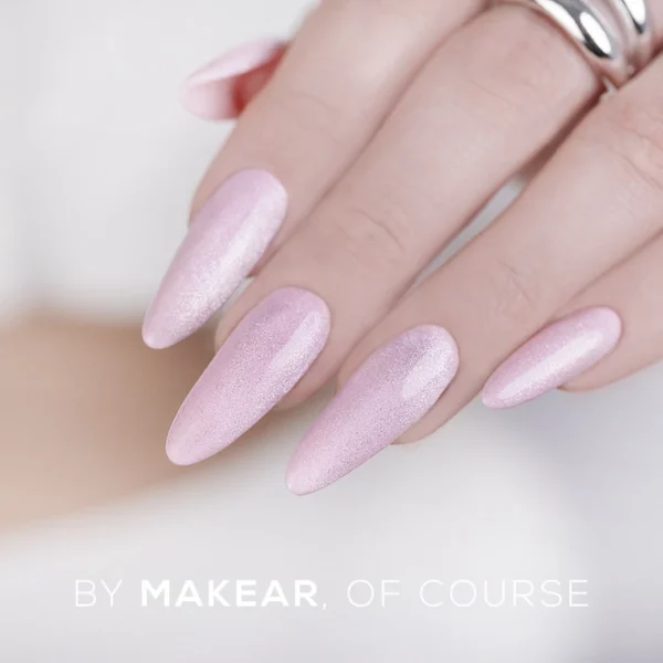 MAKEAR Top No Wipe Cat Eye Pink 8ml - Image 4