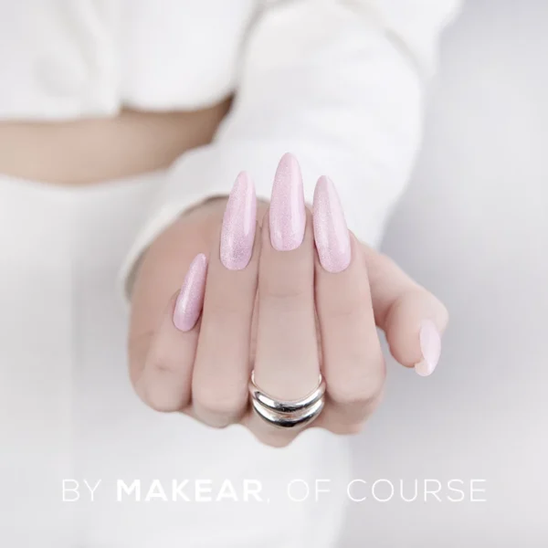 MAKEAR Top No Wipe Cat Eye Pink 8ml - Image 6