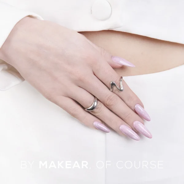 MAKEAR Top No Wipe Cat Eye Silver - Image 2