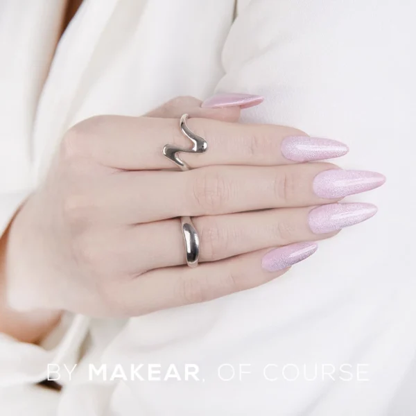 MAKEAR Top No Wipe Cat Eye Silver - Image 6