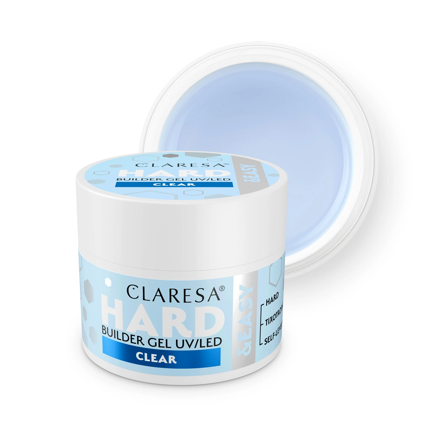 Claresa HARD&EASY GRADILNI GEL CLEAR