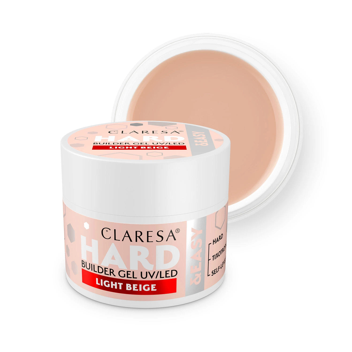 Claresa HARD&EASY GRADILNI GEL LIGHT BEIGE