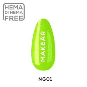 MAKEAR GN01 Neon Shine 8ml - rok uporabe 06/26