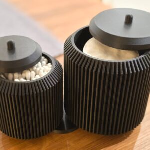 Dekorativni set za vatirane palčke in bombažne blazinice 3D