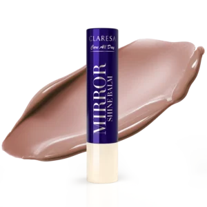 CLARESA Care All Day MIRROR SHINE BALM sijaj za ustnice v stiku Tea Time, 3 g