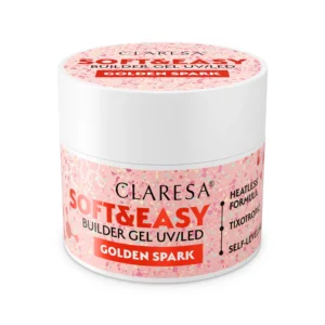 Claresa SOFT&EASY GRADILNI GEL GOLDEN SPARK