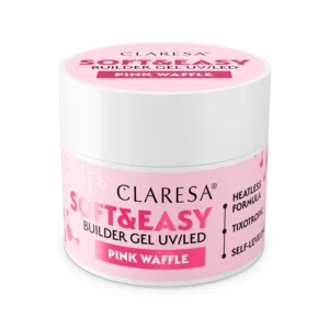 Claresa SOFT&EASY GRADILNI GEL PINK WAFFLE