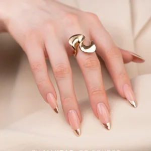 Alternative view of MAKEAR Tekoči efektni prah krom srebrn BC02 5 ml