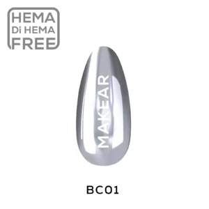 MAKEAR Tekoči efektni prah krom srebrn BC01 5 ml