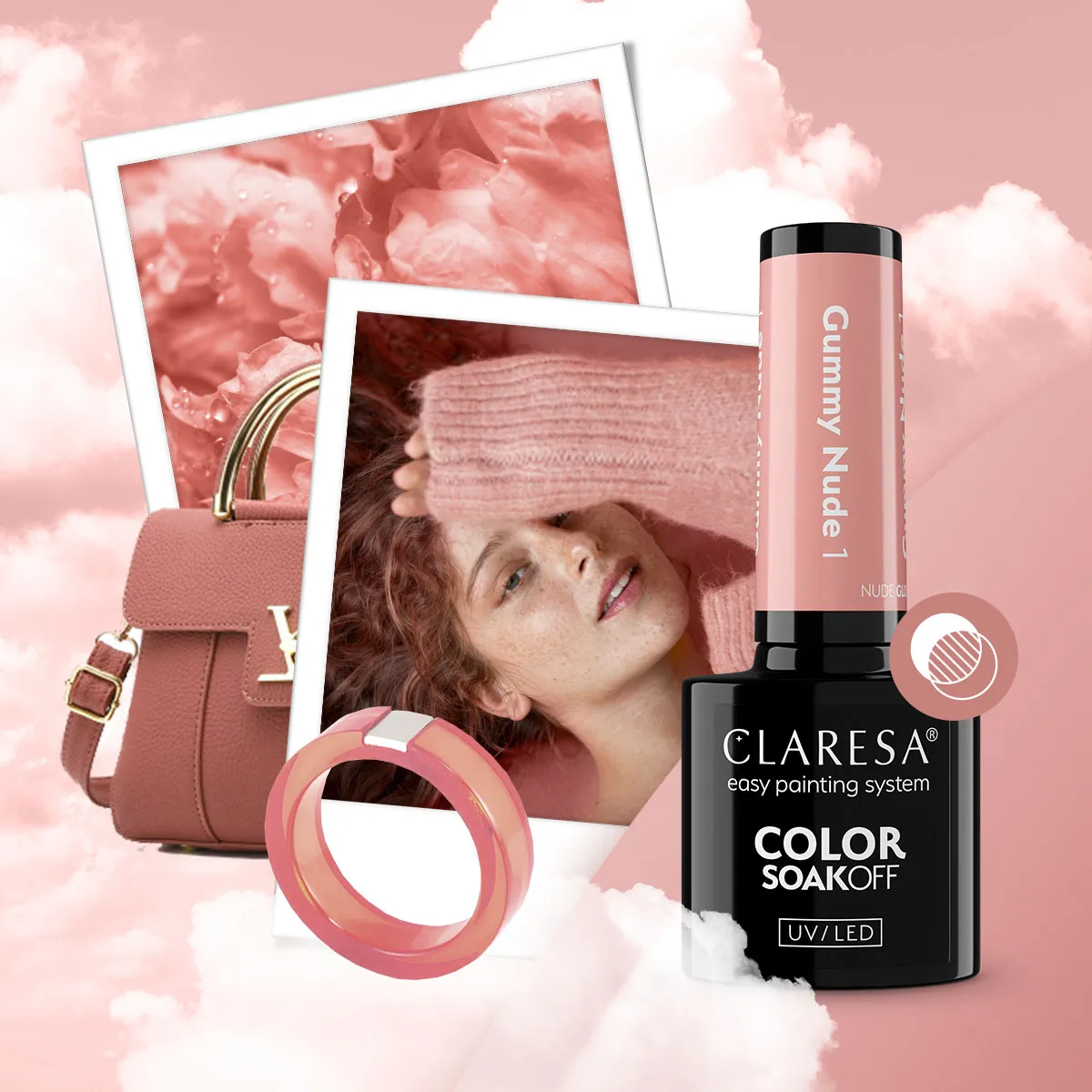 Claresa Nude Glow Gummy Nude 1 - slika 6