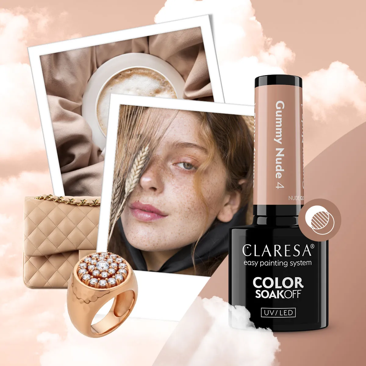 Claresa Nude Glow Gummy Nude 4 - slika 5