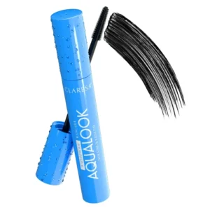 CLARESA Aqualook Vodoodporna maskara za volumen in dolžino, črna, 8 g