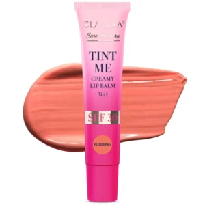 Claresa TINT ME Pudding, 3v1 obarvan balzam za ustnice z zaščitnim faktorjem 30 SPF, 12 ml