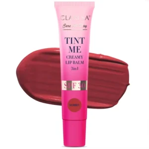 Claresa TINT ME Sorbet, 3v1 obarvan balzam za ustnice z zaščitnim faktorjem 30 SPF, 12 ml