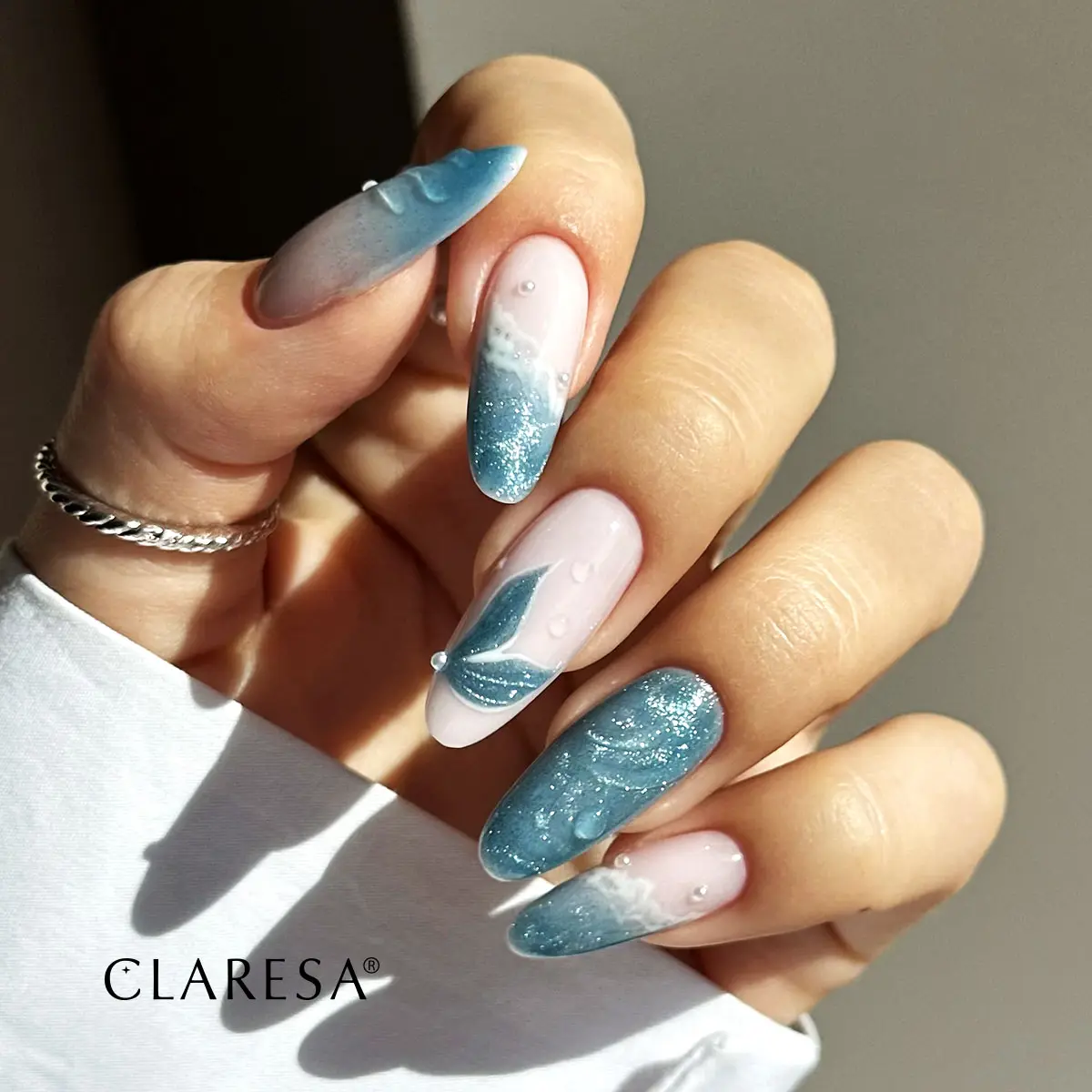 Claresa Cat Eye Neon Turquoise 5g - slika 3