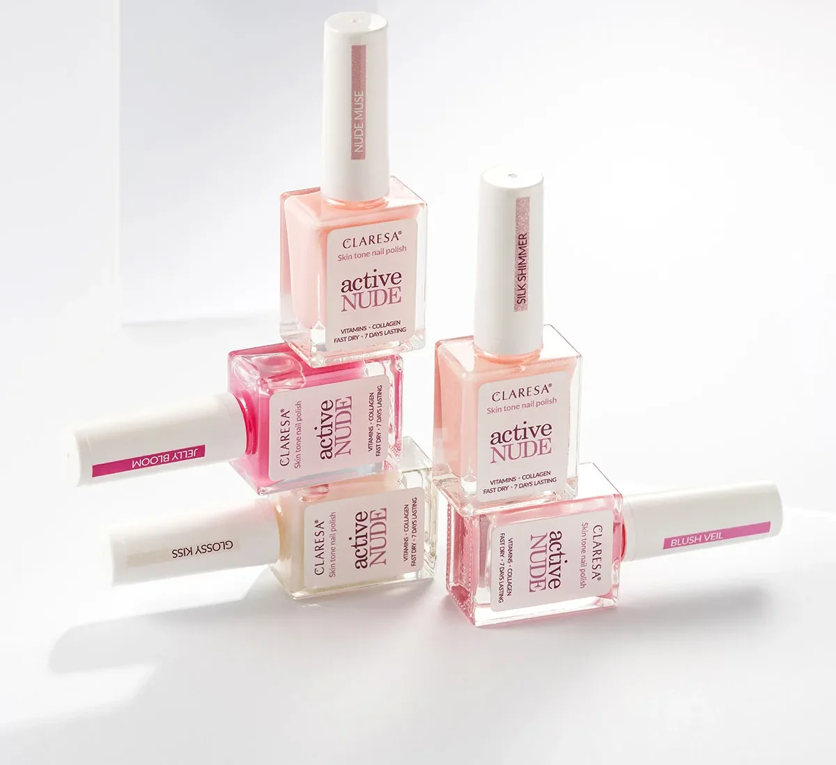 Claresa klasični lak za nohte SILK SHIMMER - 9,5 ml - slika 4